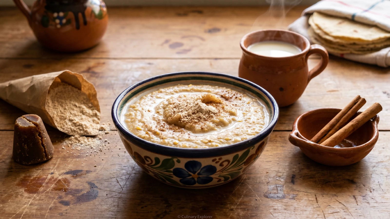 Avena con Pinole Estilo Jalisco