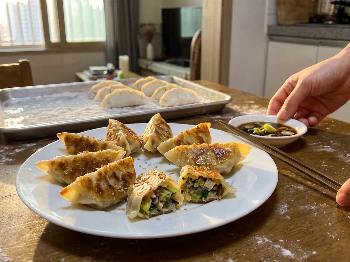 Yachae-mandu (Vegetable Dumplings) - Chef Jeong-sun