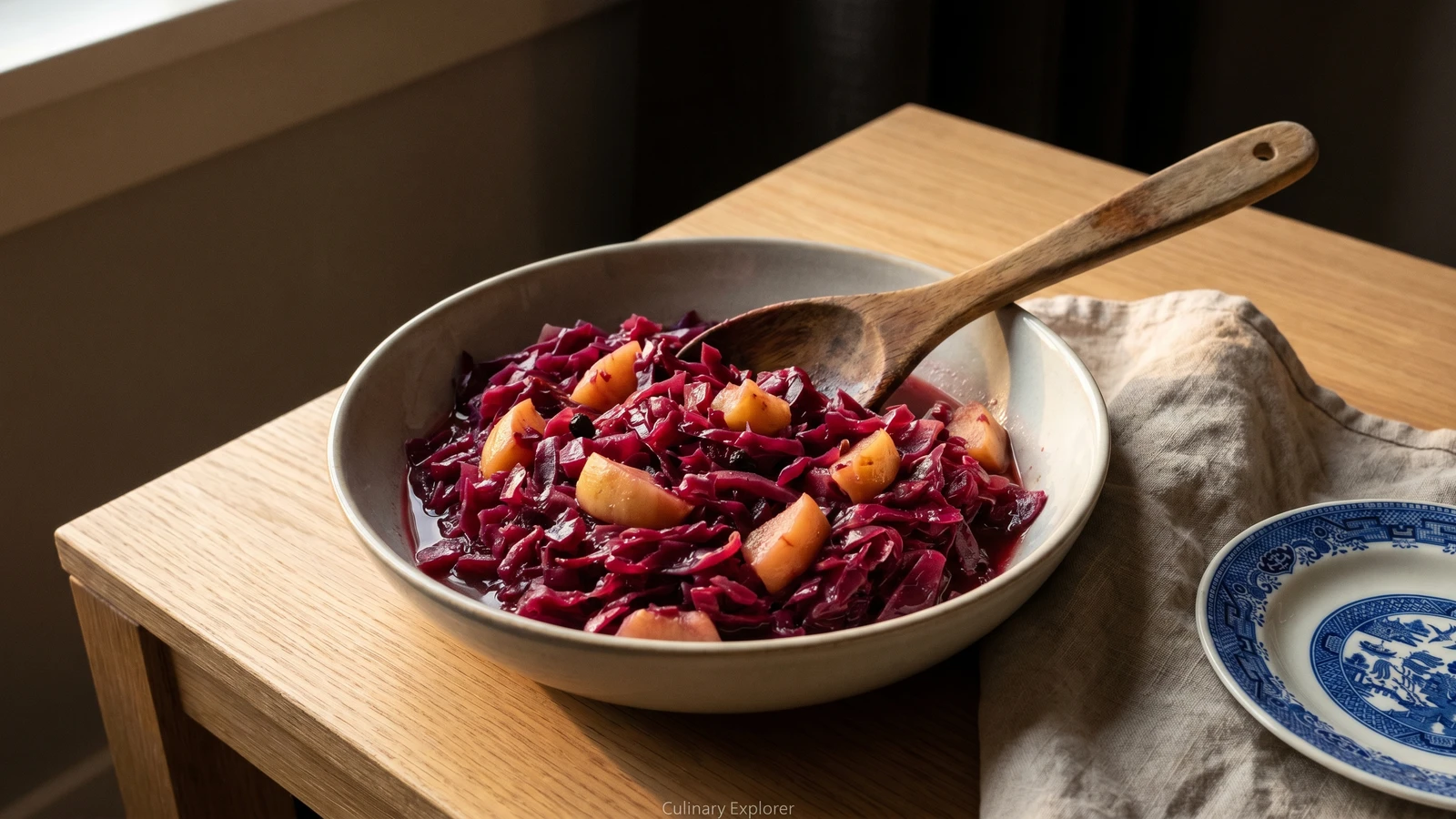 Rodekool met Appeltjes