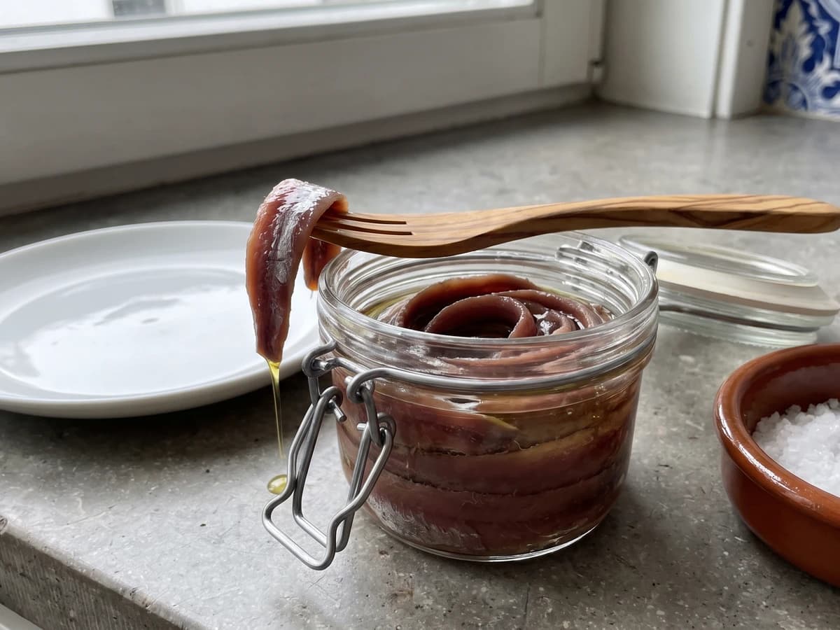 Anchoas del Cantábrico en Salazón - Chef Isabel