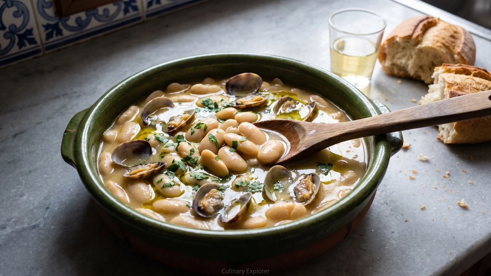 Fabas de Lourenzá con Almejas