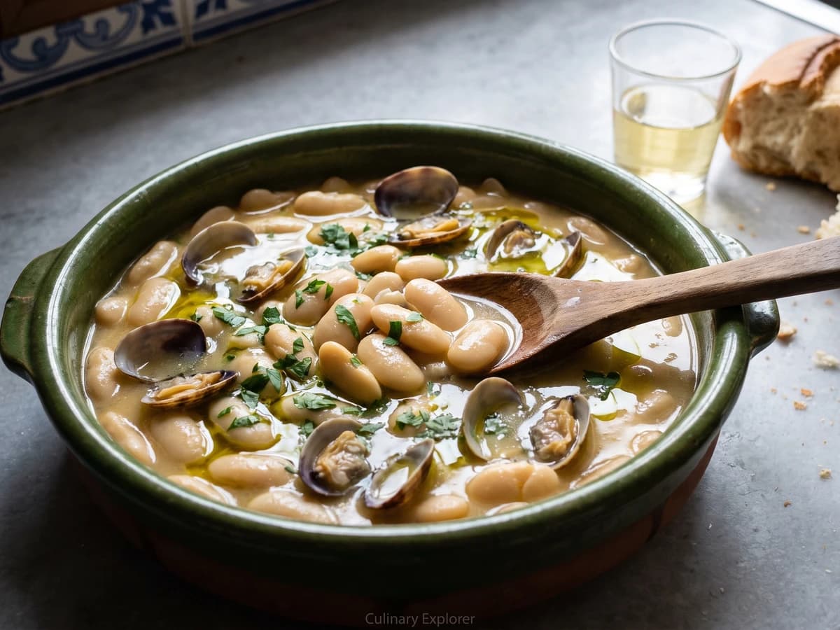 Fabas de Lourenzá con Almejas