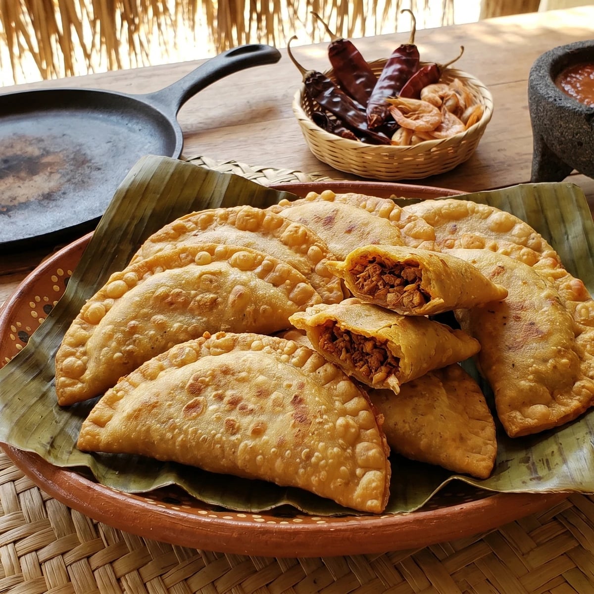 Empanadas de Camarón Seco de la Costa Chica