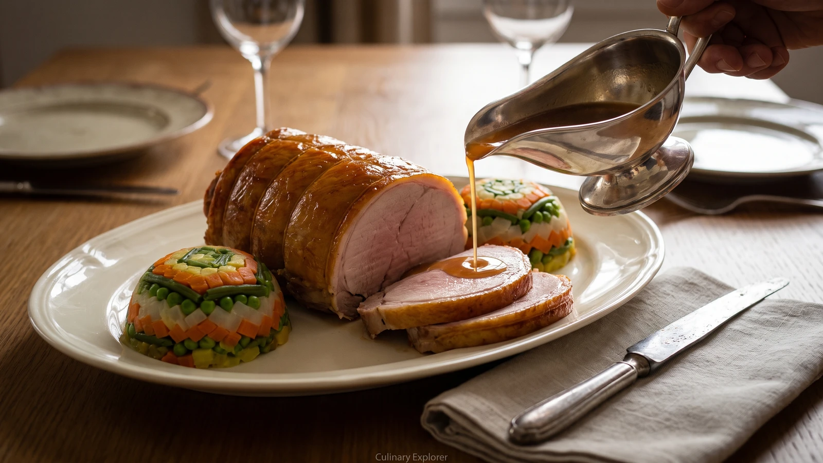 Selle de Veau à la Chartreuse