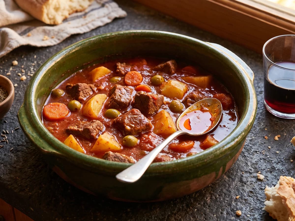 Carne Compuesta Palmera (Canarian Spiced Beef Stew) - Chef Isabel