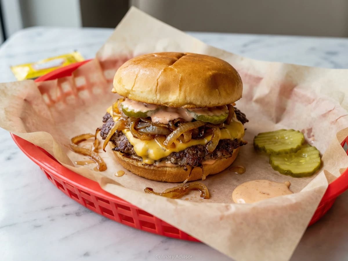 Animal-Style Burger - Chef Dean