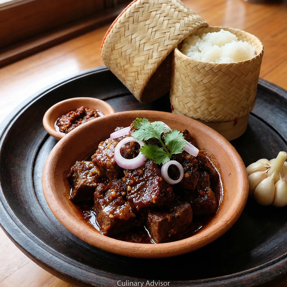 Northern Dry-Braised Beef (Jin Hoom)