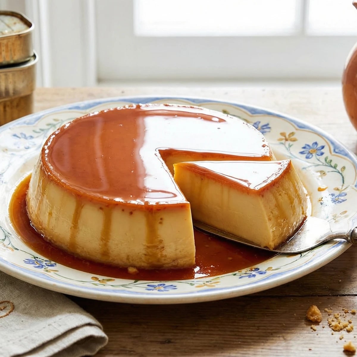 Pudim Flan Português