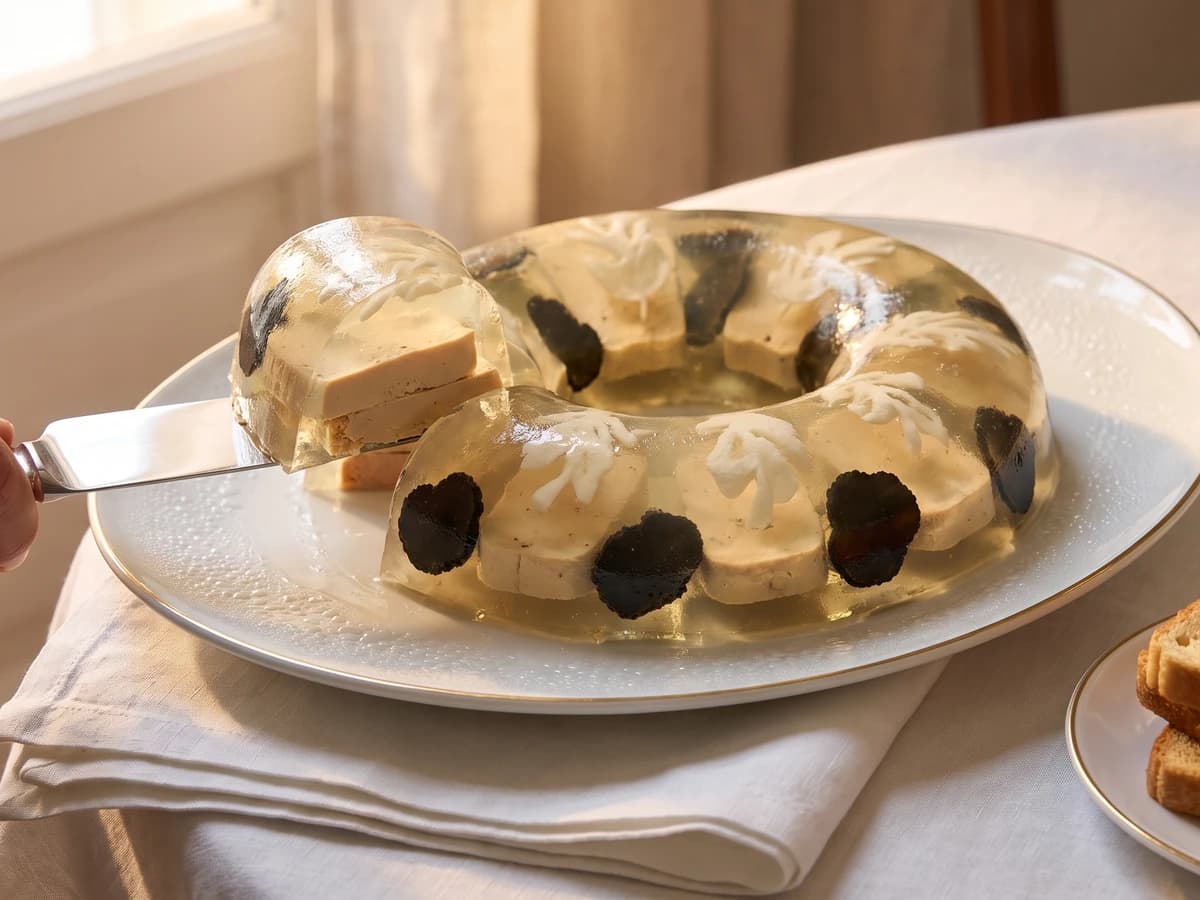 Aspic de Foie Gras - Chef Juliette