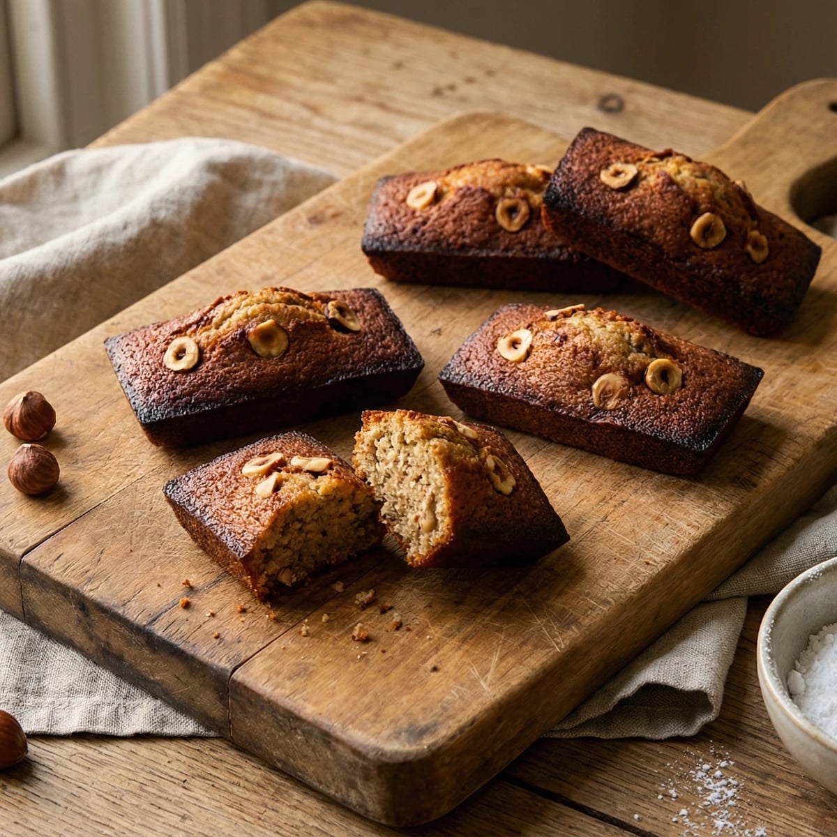 Hazelnut Financiers