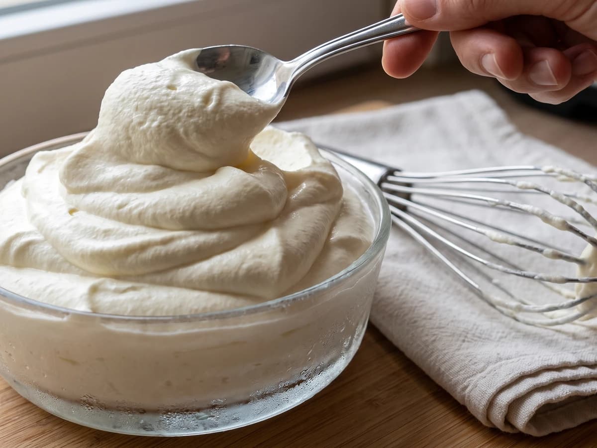 Crème à la Chantilly - Chef Juliette