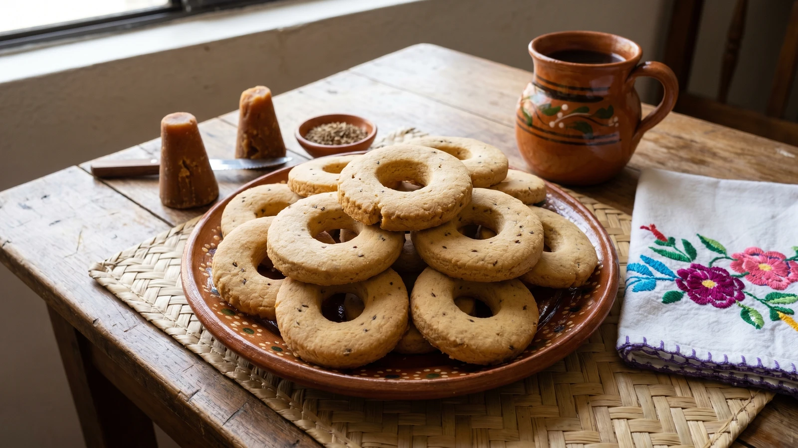 Jalisco Piloncillo Ring Cookies (Coricos)
