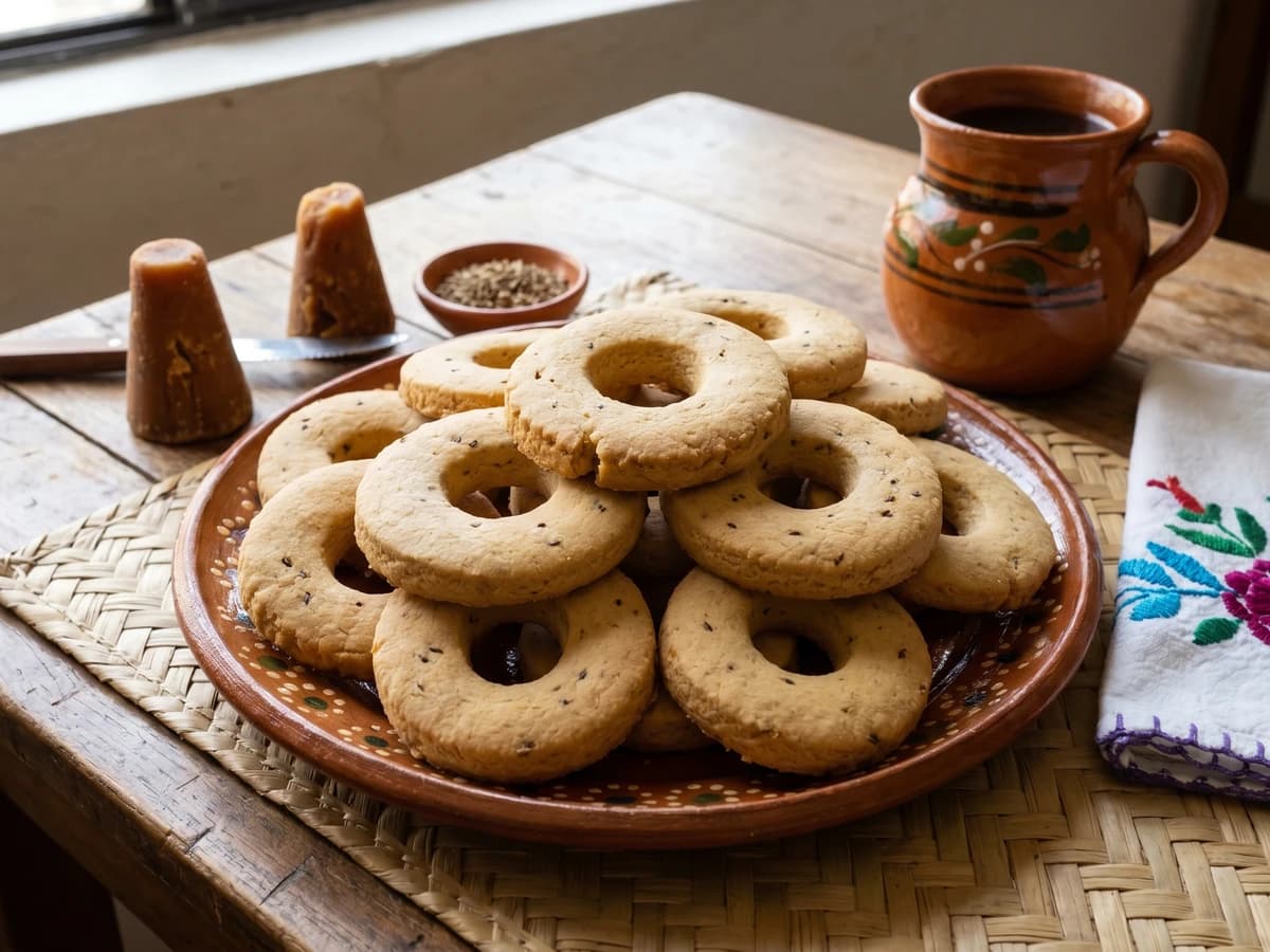 Jalisco Piloncillo Ring Cookies (Coricos) - Chef Lupita