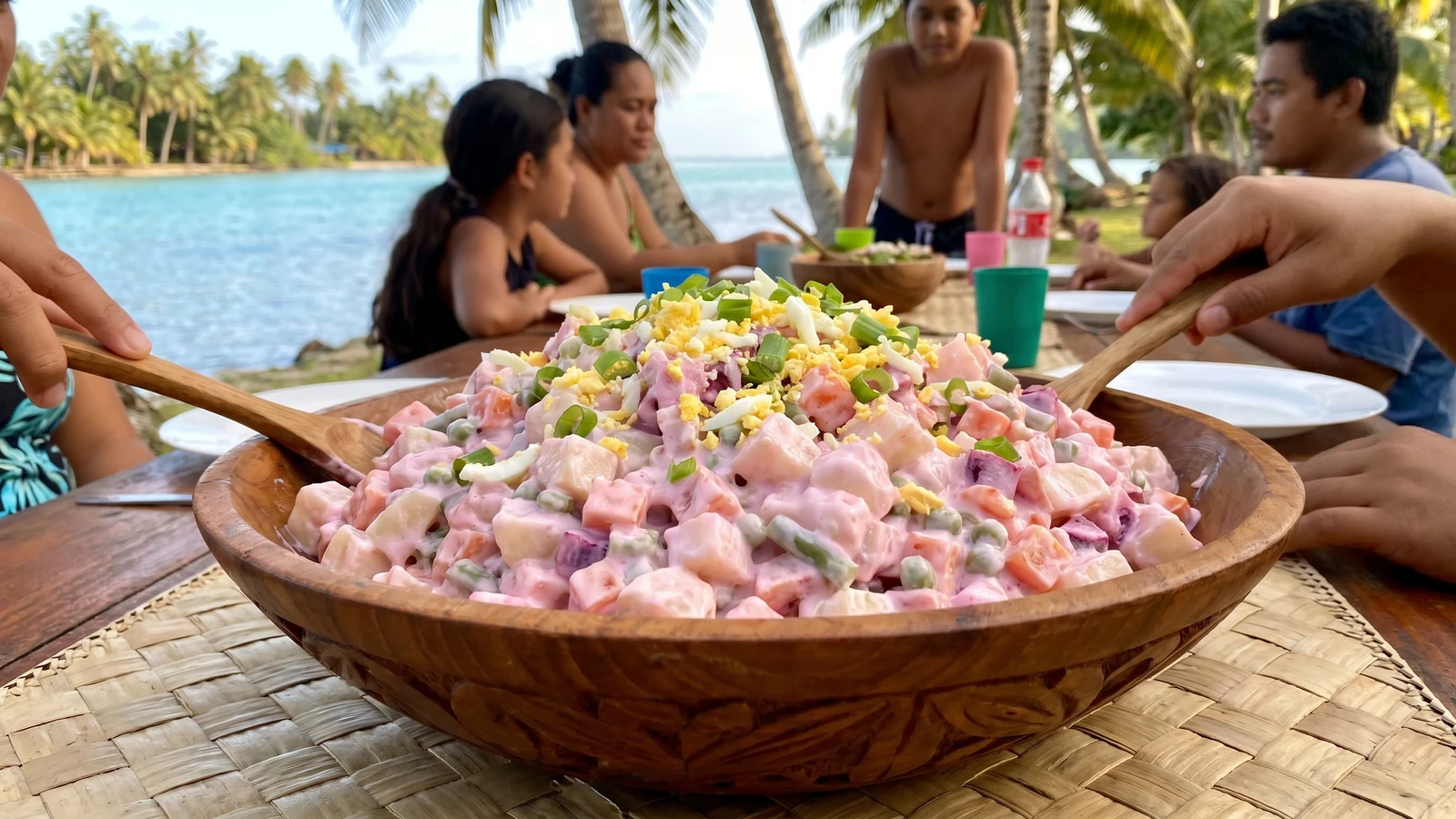 Saladrus (Tahitian Russian Salad)