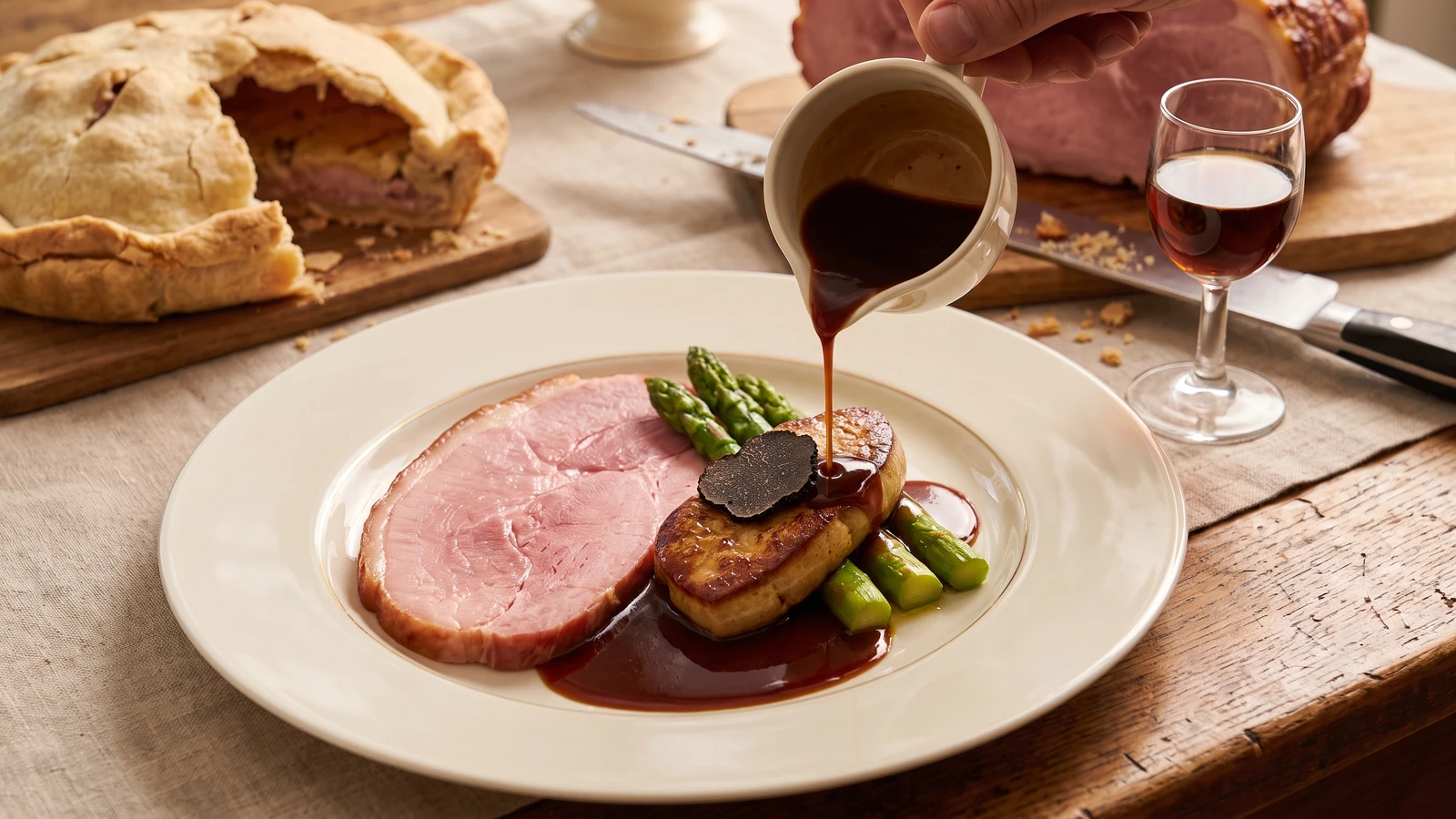Jambon de Prague à la Metternich