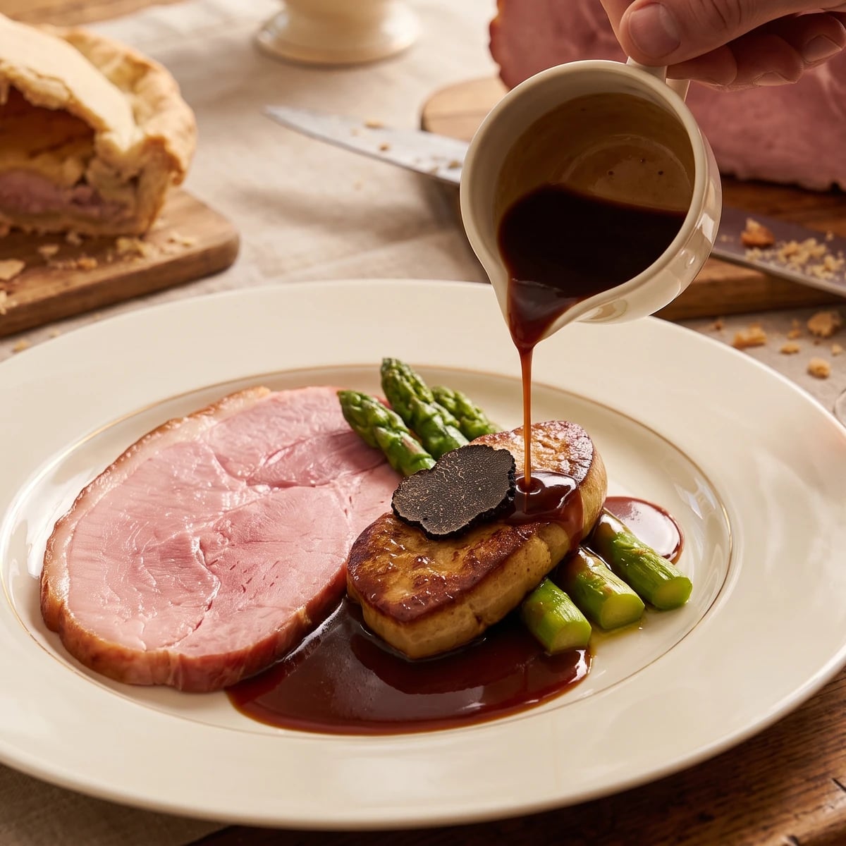Jambon de Prague à la Metternich
