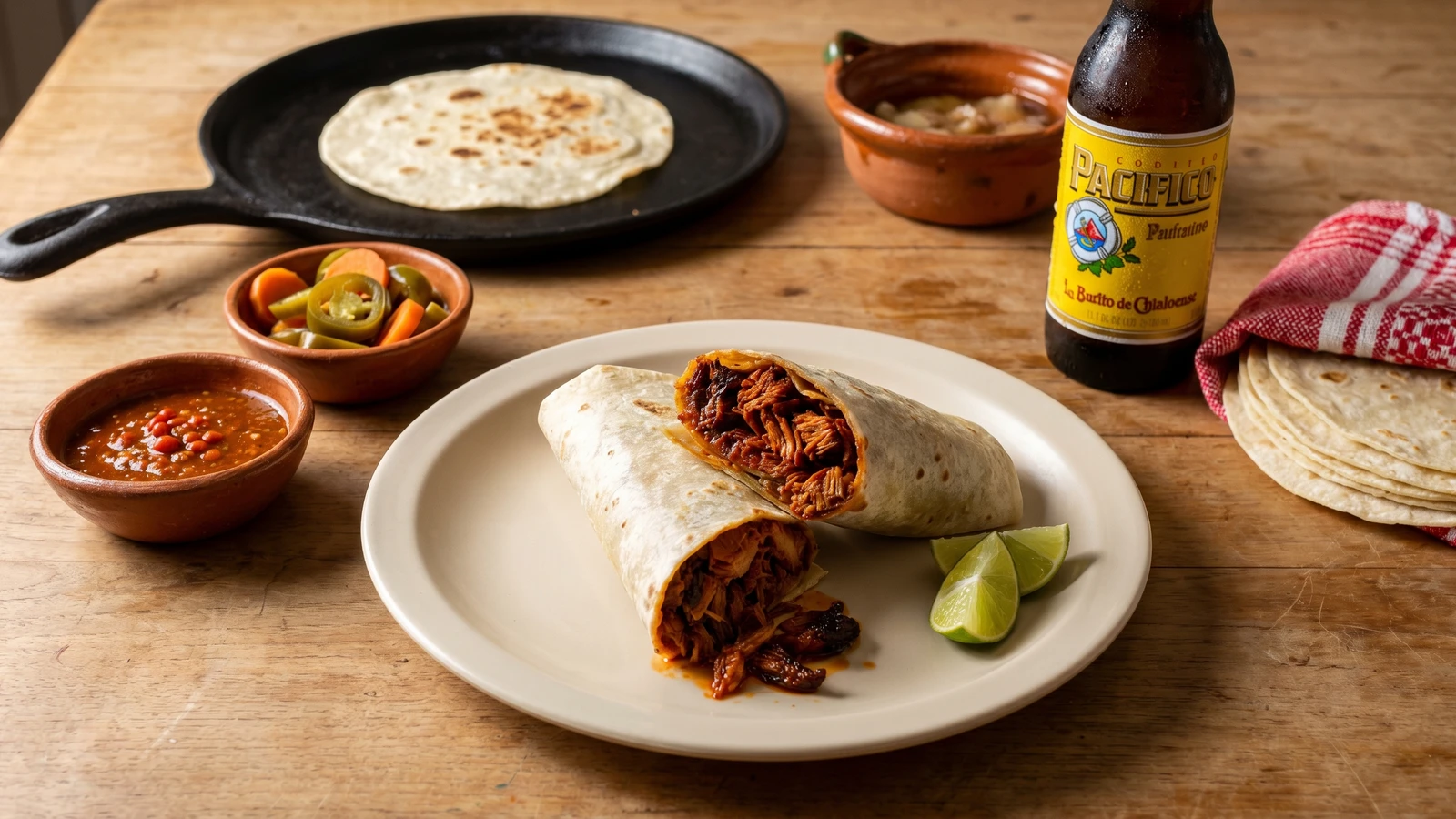 Burrito de Chilorio Sinaloense