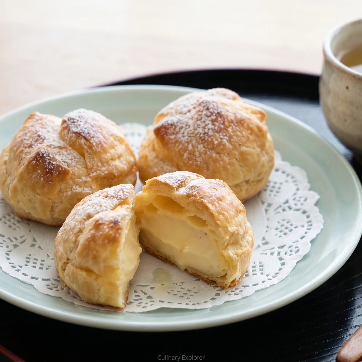 Pie-Wrapped Cream Puff (パイシュー, Pai Shū)