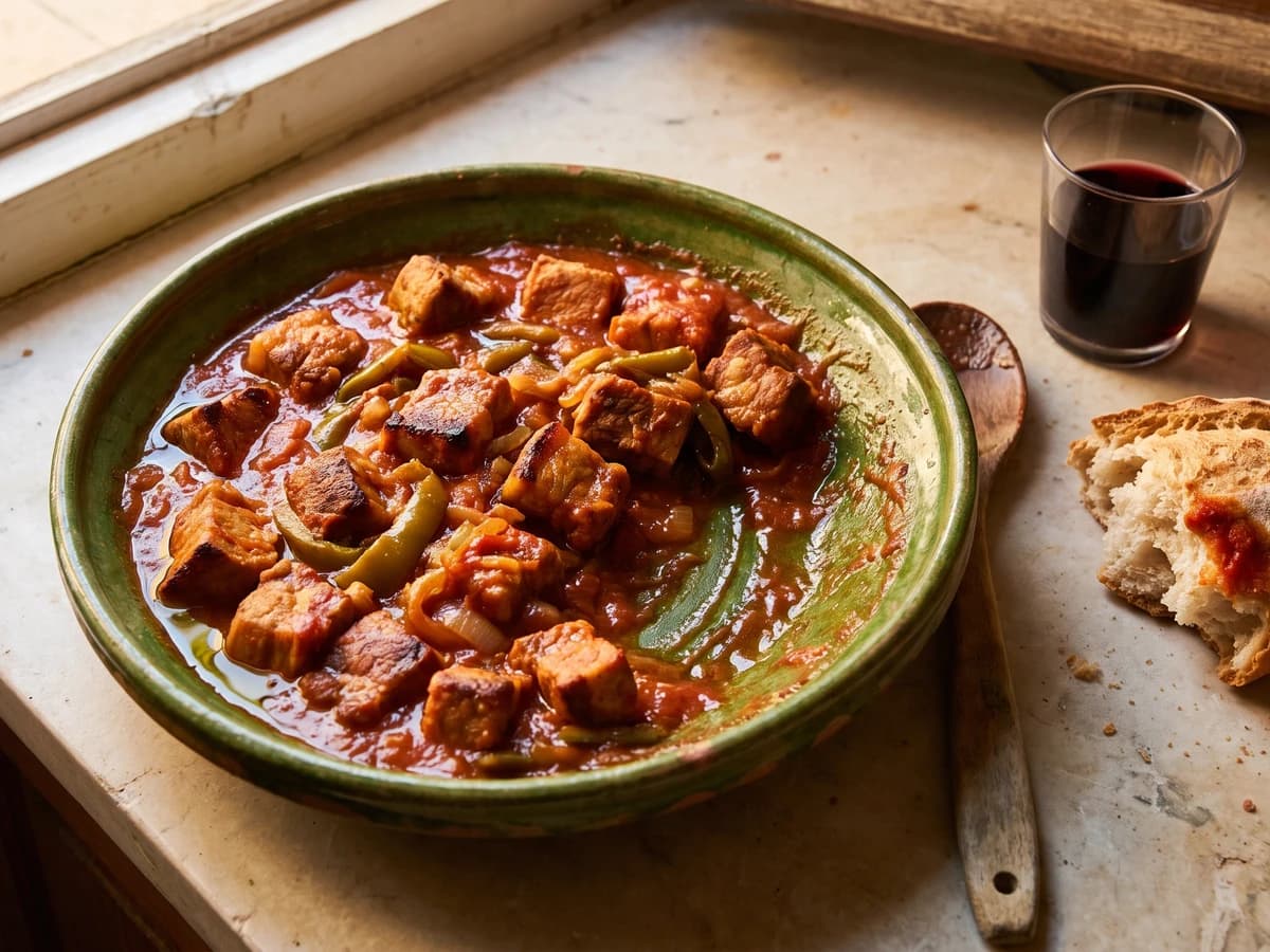 Magro con Tomate Murciano - Chef Isabel