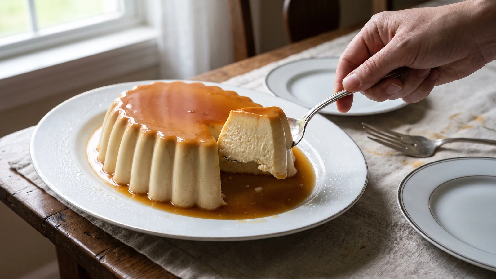 The Moulding and Dishing of Bavarois