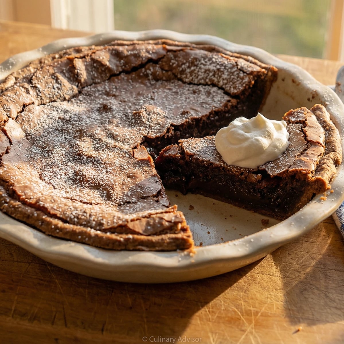 Chocolate Chess Pie