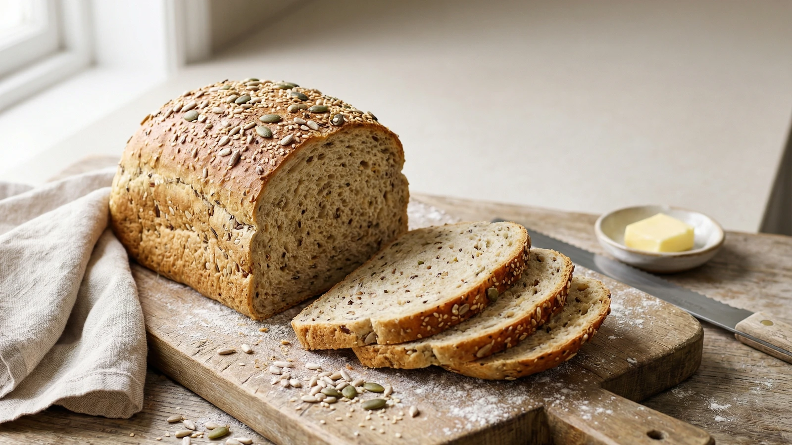 Multigrain Seeded Loaf
