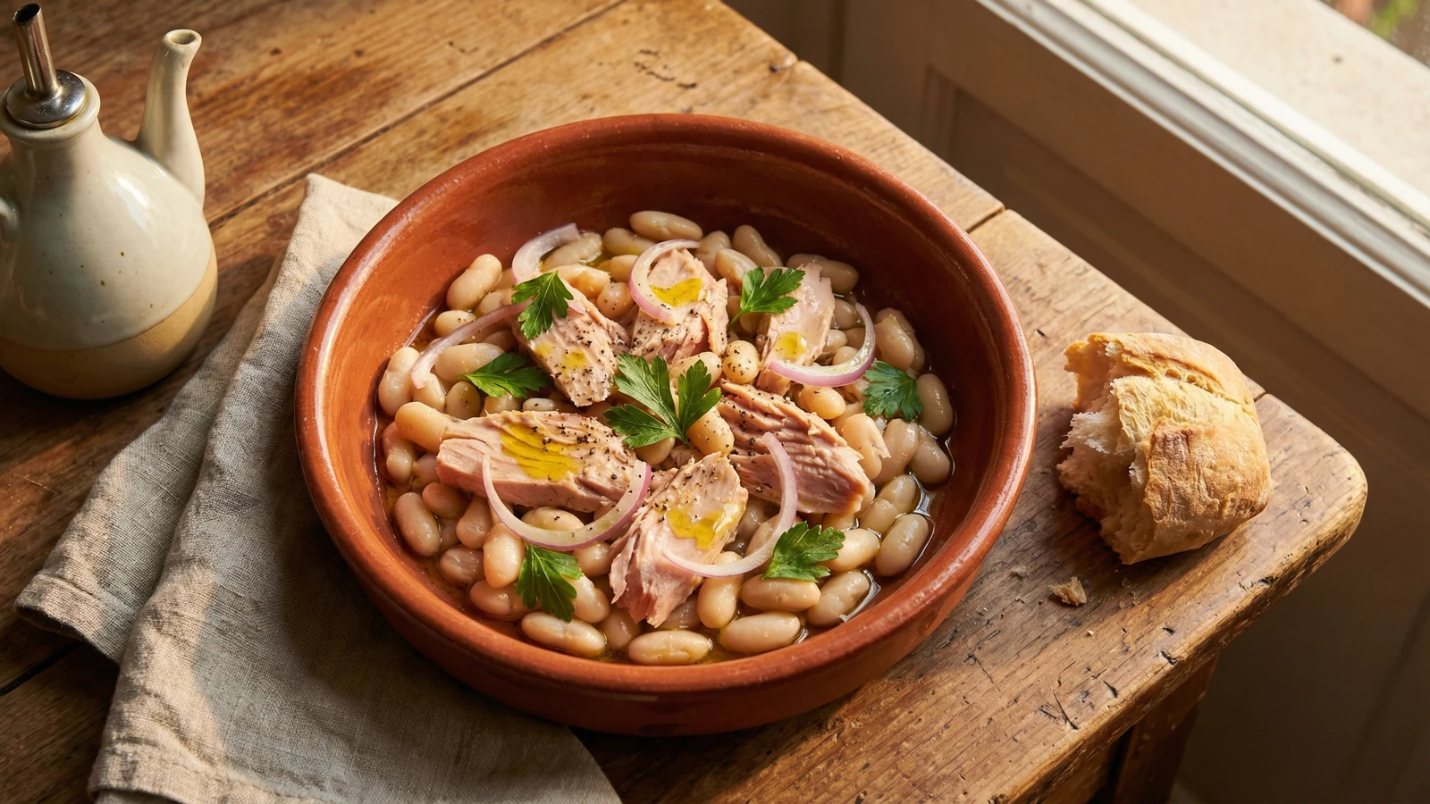 Fagioli e Tonno alla Toscana
