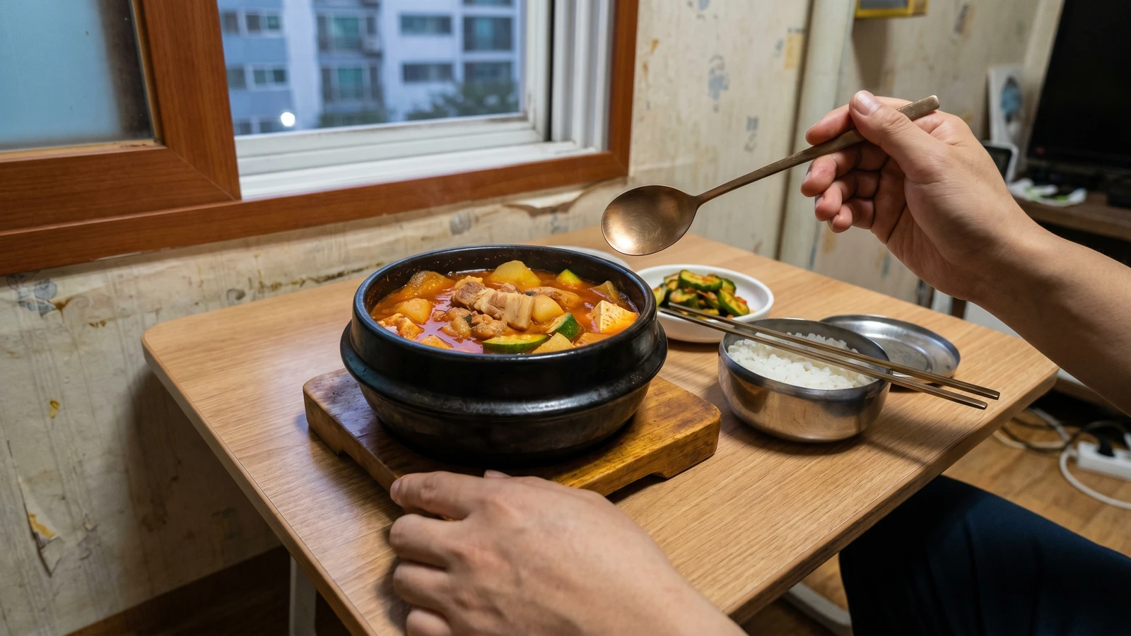Gochujang-jjigae (Red Chili Paste Stew)
