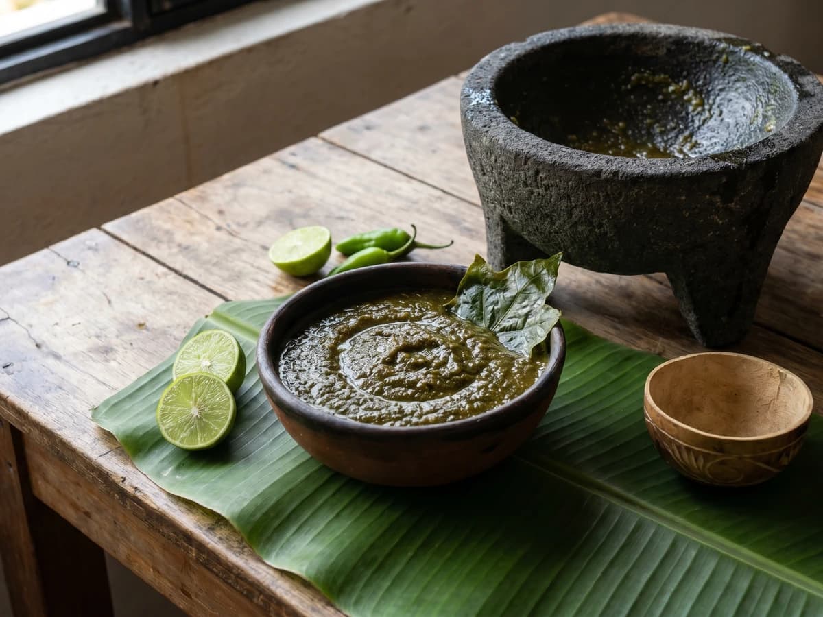 Salsa de Chaya Tabasqueña