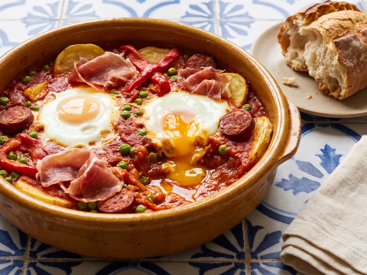 Huevos a la Flamenca - Chef Isabel