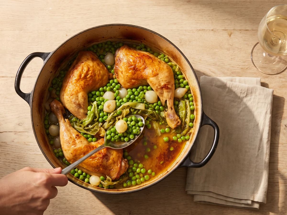 Poulet de Grains Clamart - Chef Juliette