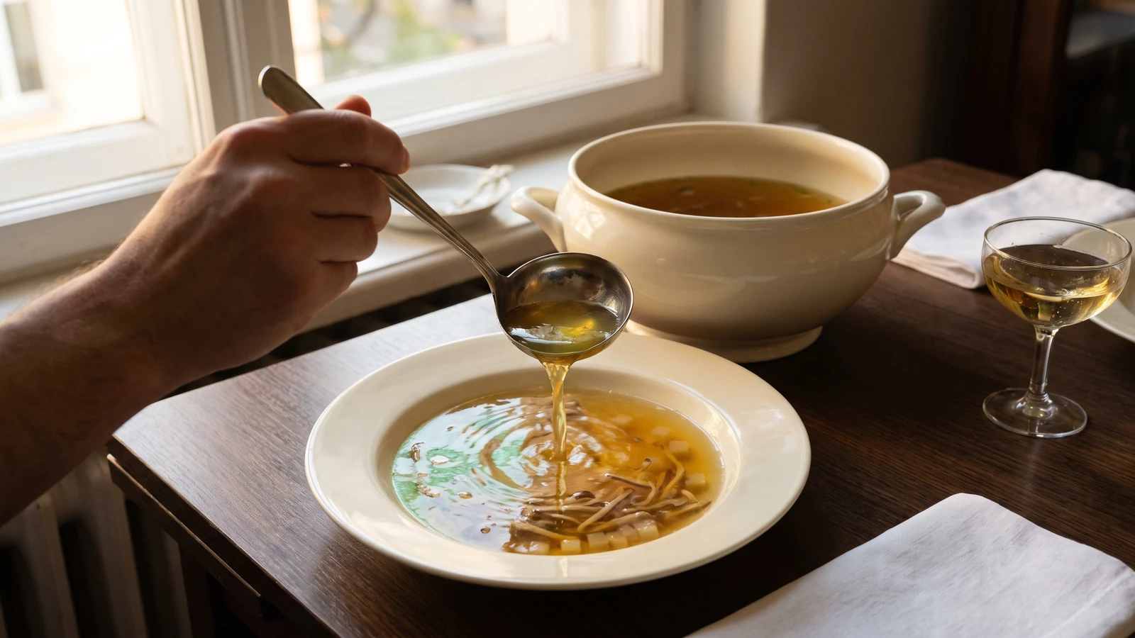 Consommé à la Moscovite