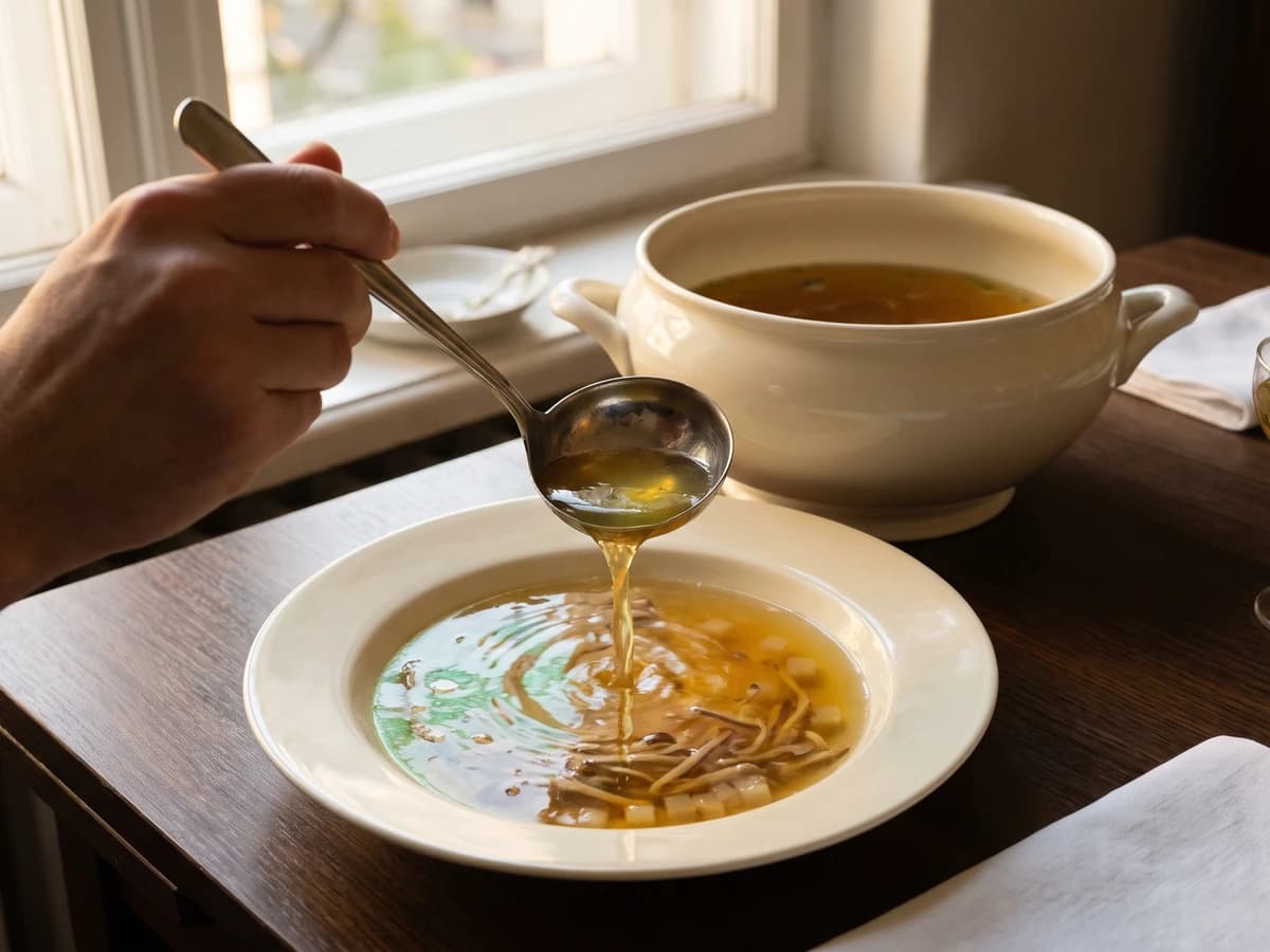 Consommé à la Moscovite - Chef Juliette