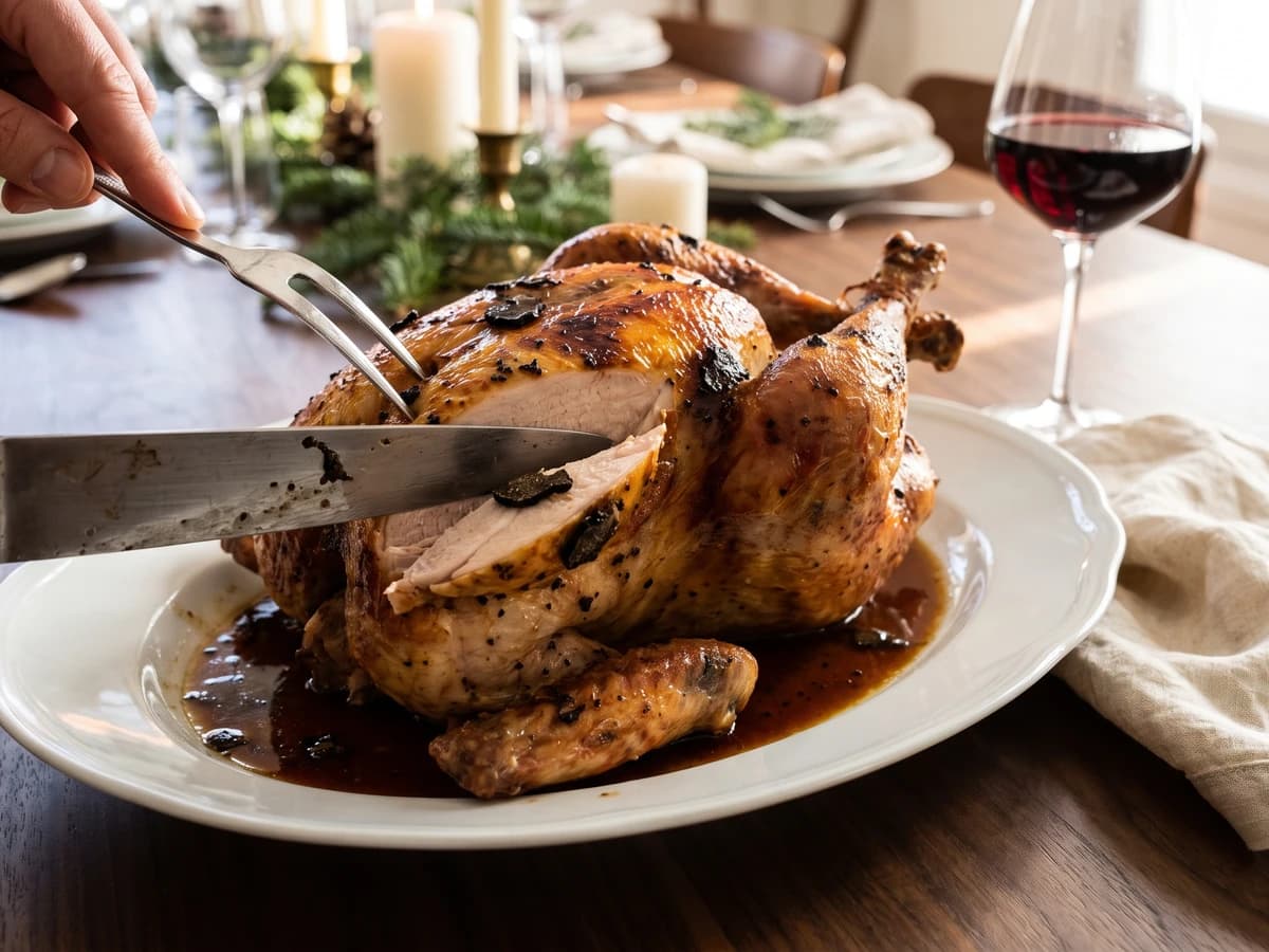 Truffled Young Turkey - Chef Juliette