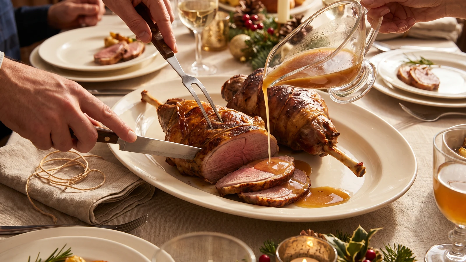 Double (or Pair of Legs) of Lamb