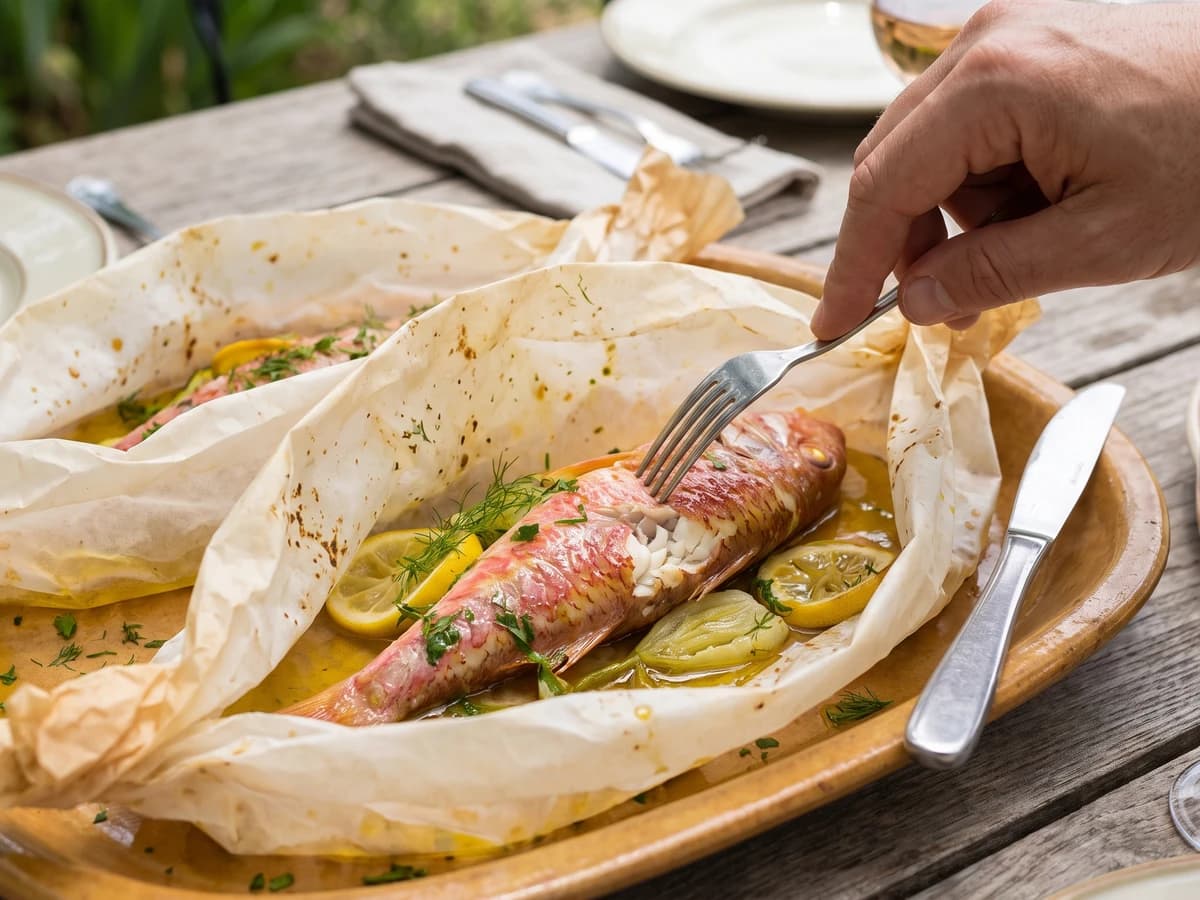 Rouget au Fenouil - Chef Juliette