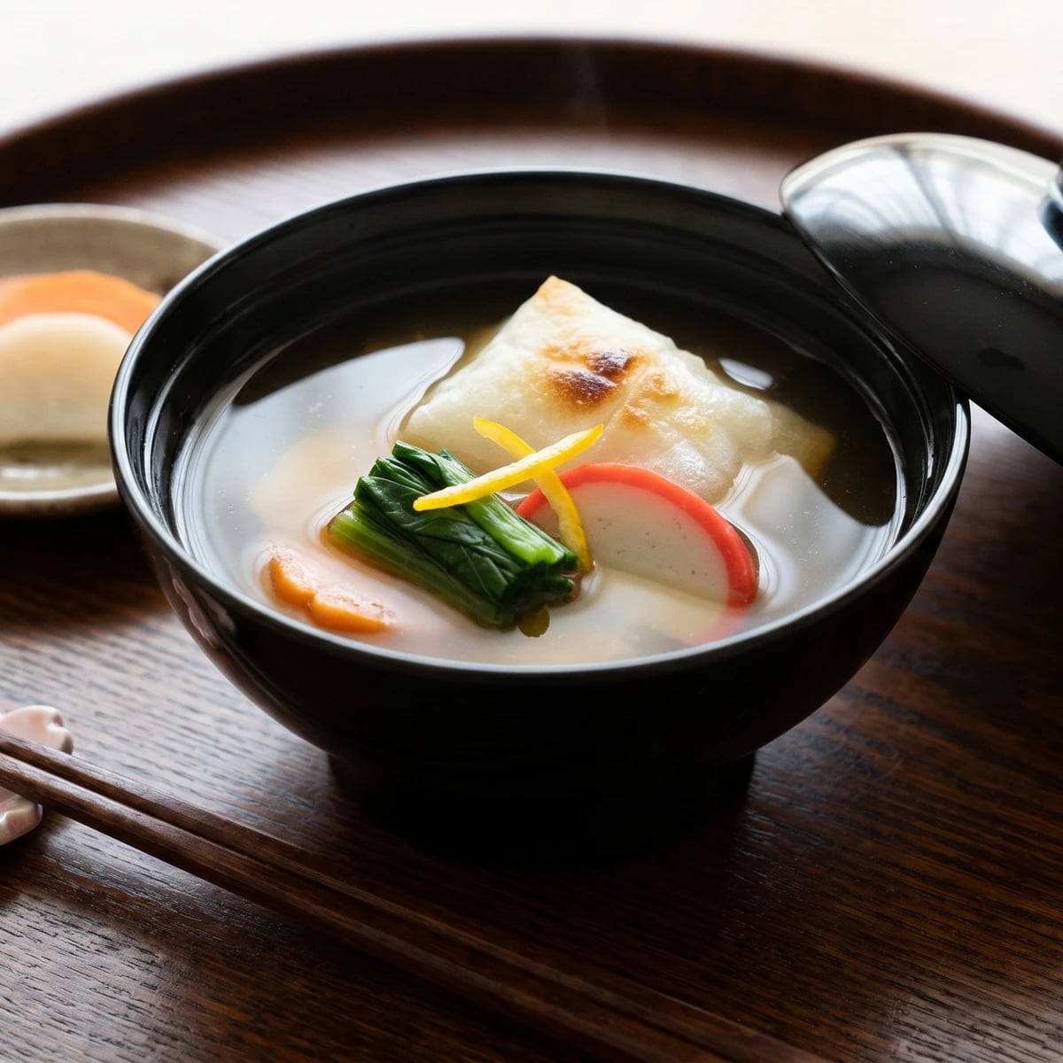 Edo Ozōni (江戸雑煮, Tokyo-style New Year soup)