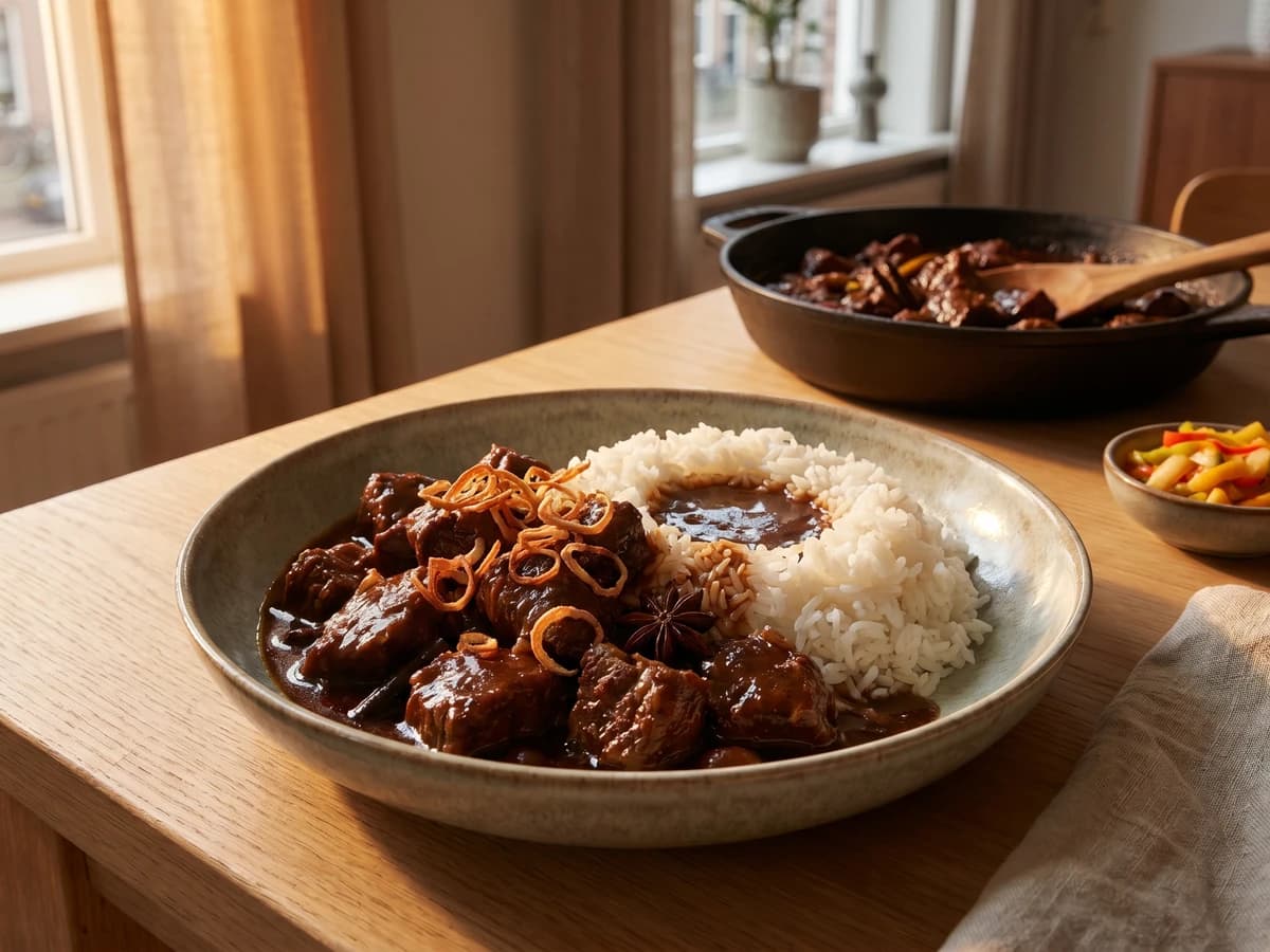 Daging Smoor (Indo-Dutch Beef Braise)