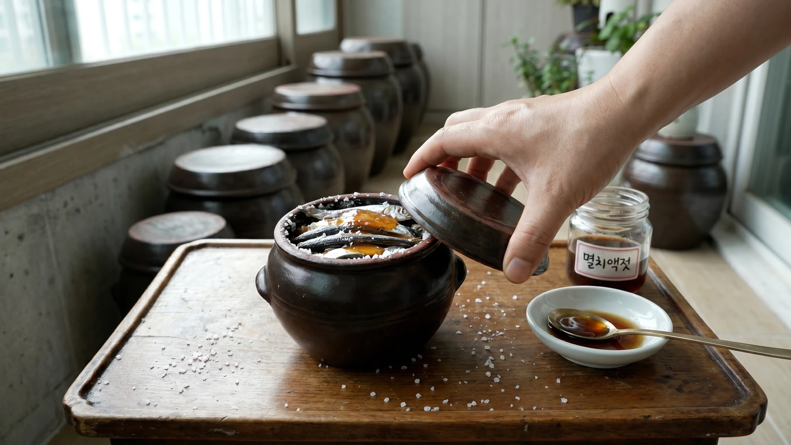 Myeolchi-jeot (Salted Anchovy)