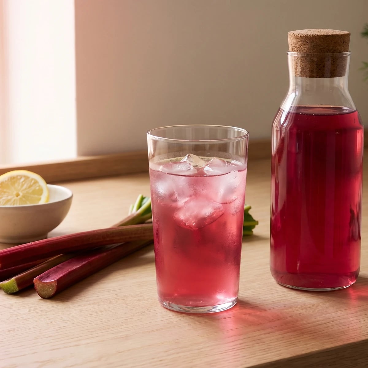 Rabarbersaft