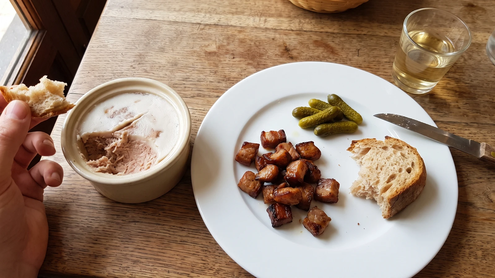 Rillettes and Rillons