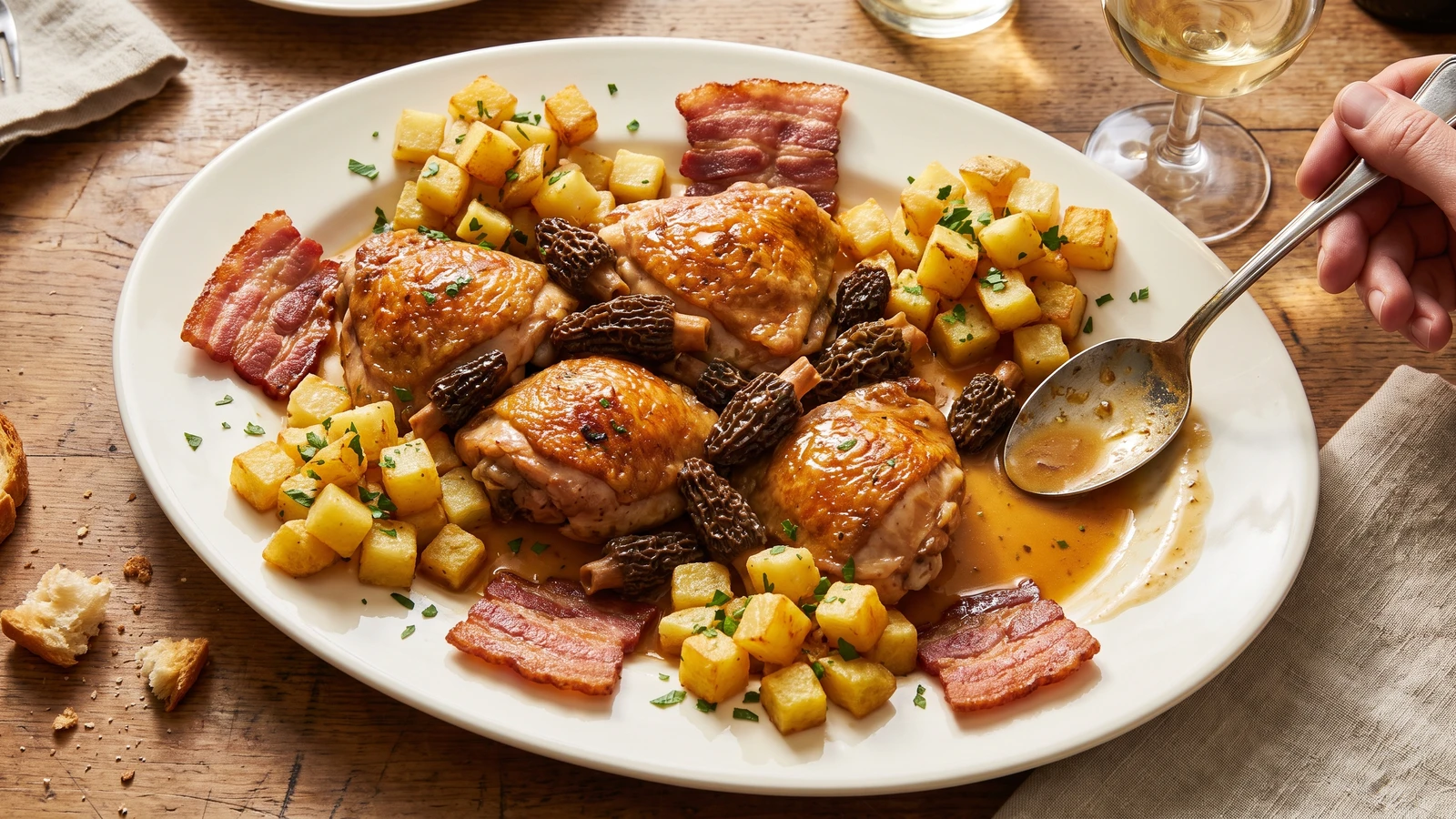 Poulet Sauté Forestière