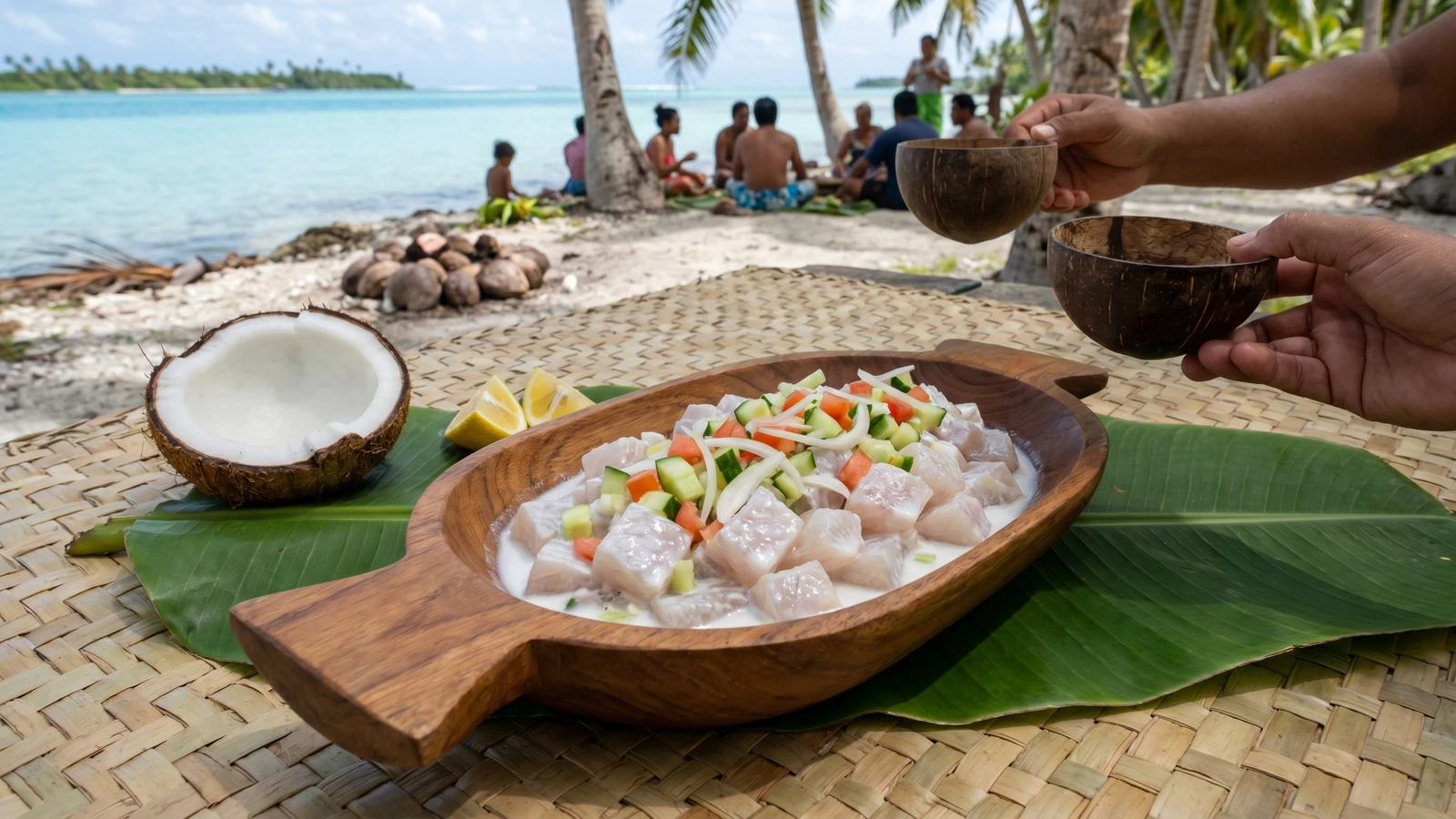 Ota (Tokelauan Raw Fish in Coconut Cream)