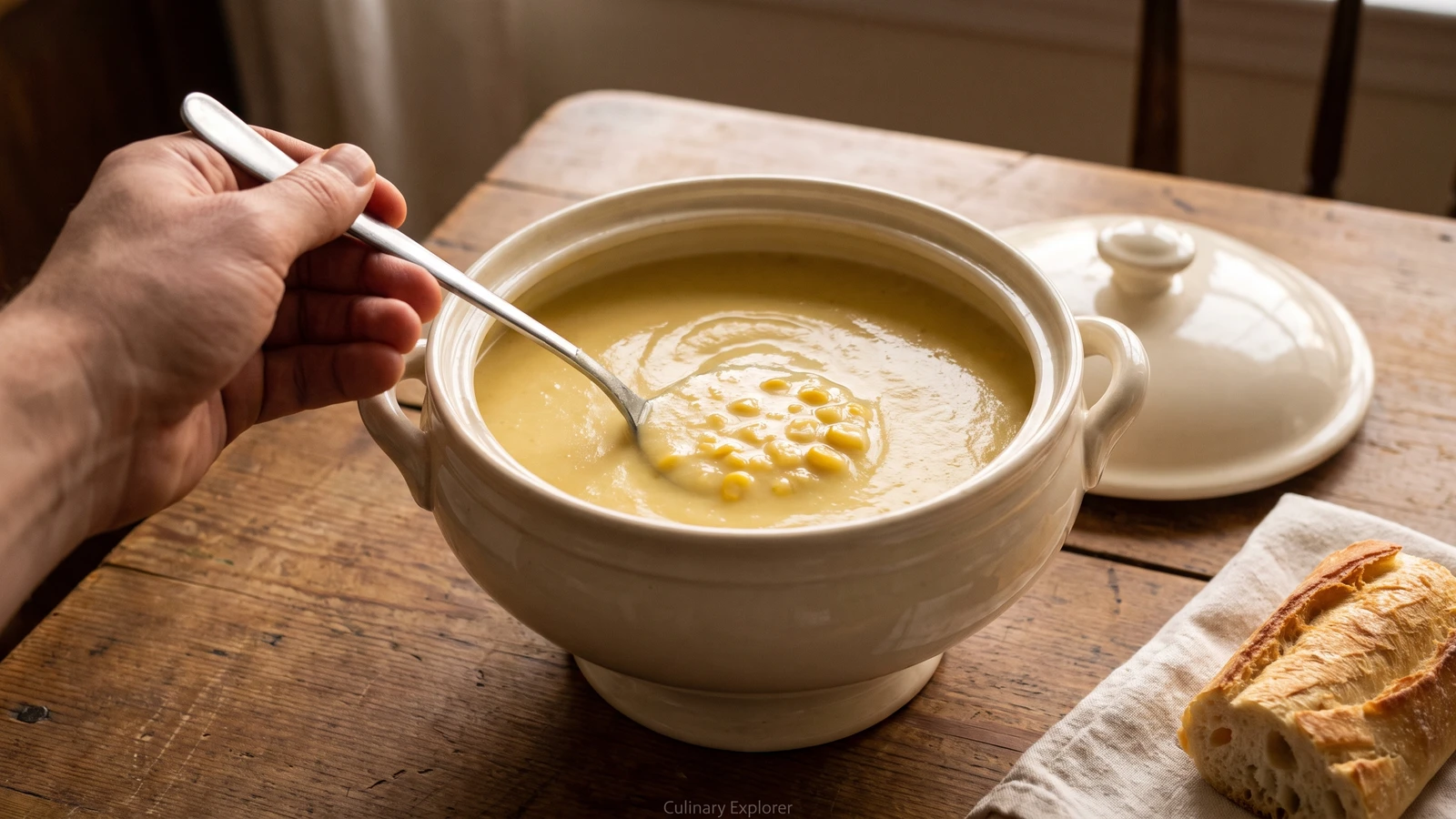 Crème de Maïs, otherwise Washington