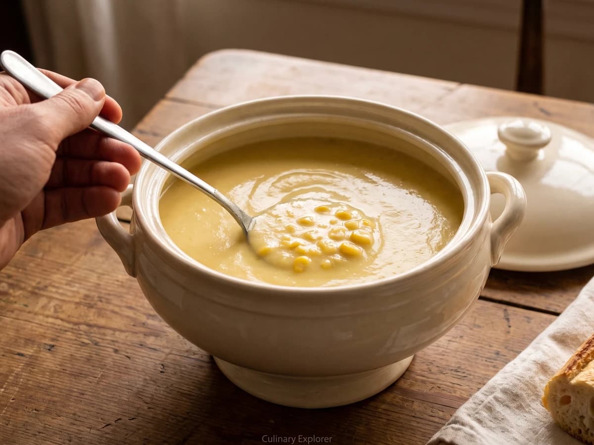 Crème de Maïs, otherwise Washington - Chef Juliette