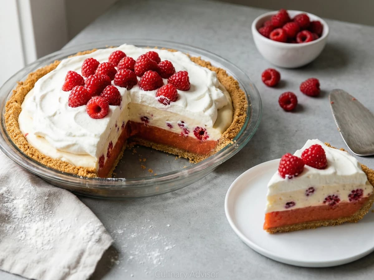 Alaska Salmonberry Cream Pie