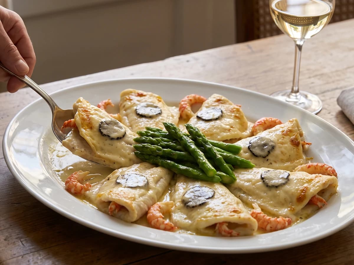 Filets de Soles Grand Duc - Chef Juliette