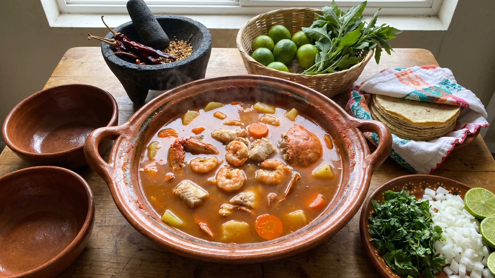 Caldo de Mariscos Jarocho