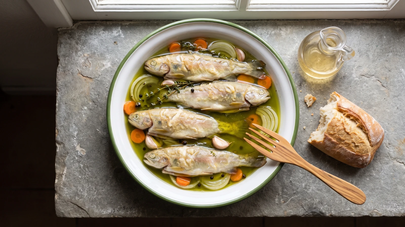 Trucha en Escabeche