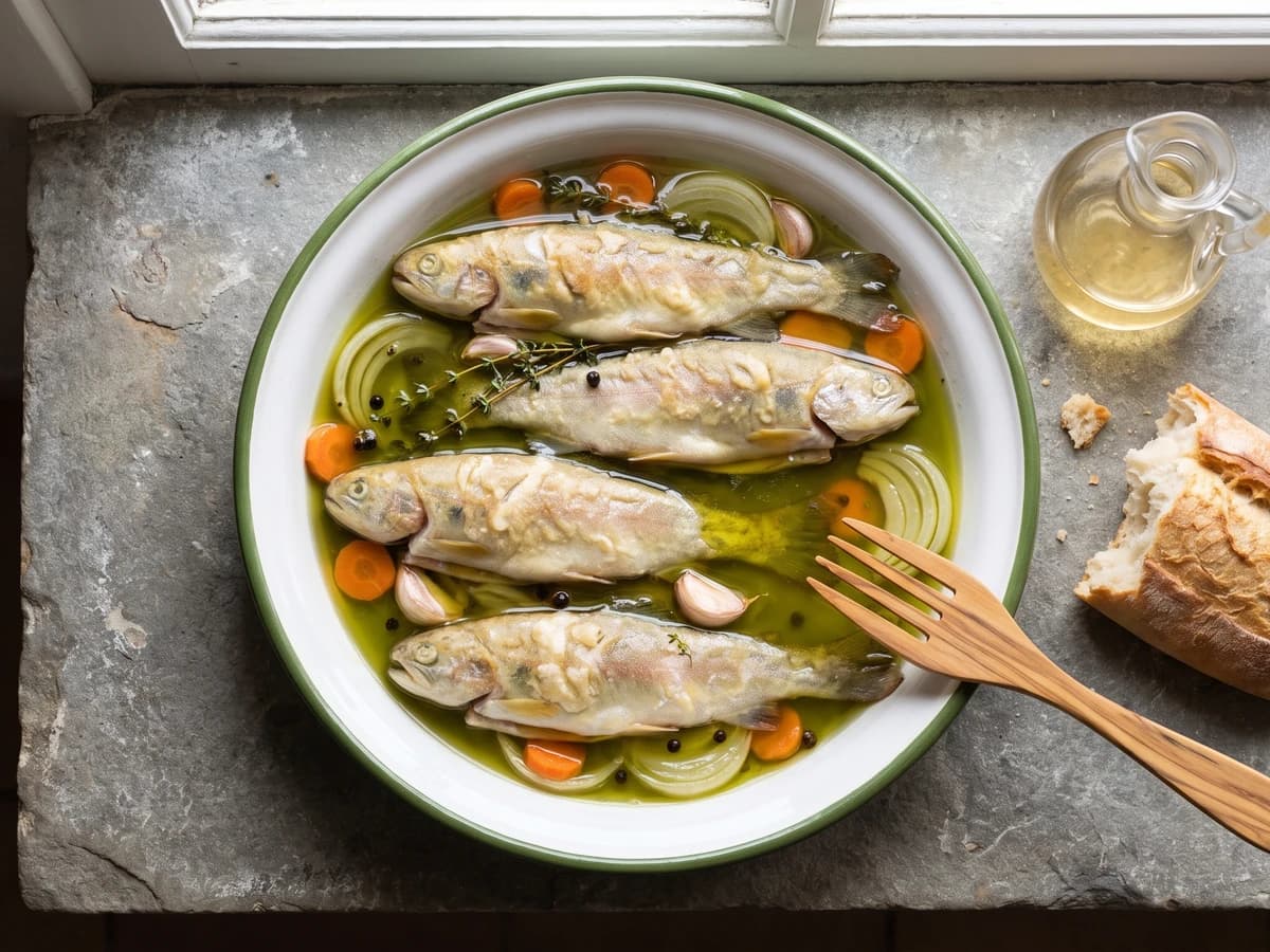 Trucha en Escabeche - Chef Isabel